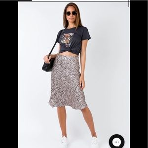 Princess Polly Zazu midi skirt NWT